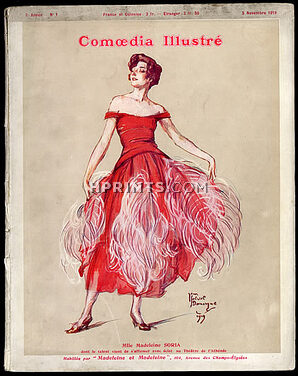 Comoedia Illustré 1919 n°1, Jean-Gabriel Domergue, 68 pages