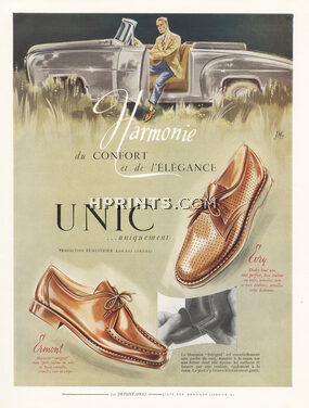 Unic (Shoes) 1953 Jean Mercey