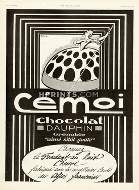 Cémoi (Dauphin Chocolates) 1923 Farcy