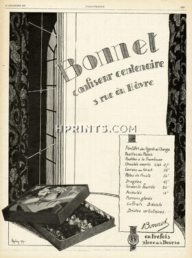Bonnet (Confectionery) 1927