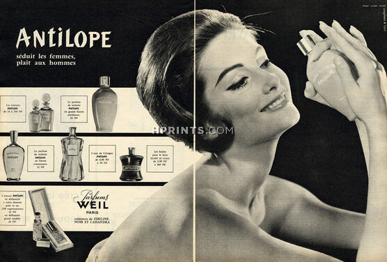 Weil (Perfumes) 1960 Antilope