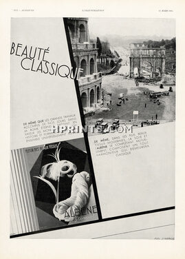 Albène (Fabric) 1934 Rome