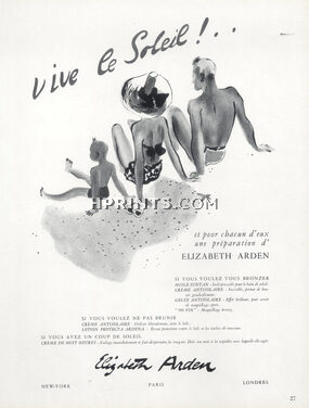 Elizabeth Arden (Cosmetics) 1950