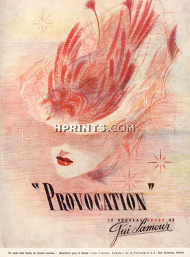 Gui Lamour (Cosmetics) 1943 Provocation, Lipstick