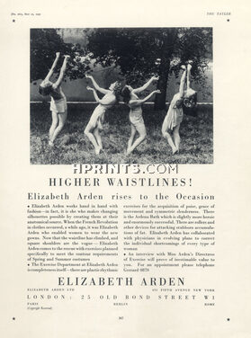 Elizabeth Arden (Cosmetics) 1932 "Rhythmic exercices"