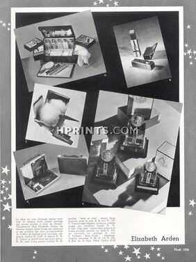 Elizabeth Arden (Cosmetics & perfumes) 1936 Vanity-case, Blue Grass