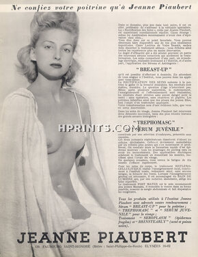 Jeanne Piaubert (Cosmetics) 1949 topless