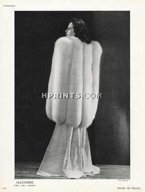 Alexandre (Fur Clothing) 1941 Photo Manuel