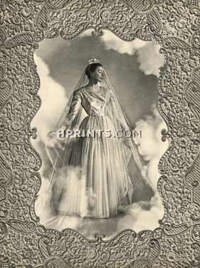 Jacques Fath 1947 Wedding dress