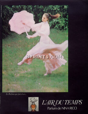 Nina Ricci (Perfumes) 1973 L'Air du Temps, Photo David Hamilton