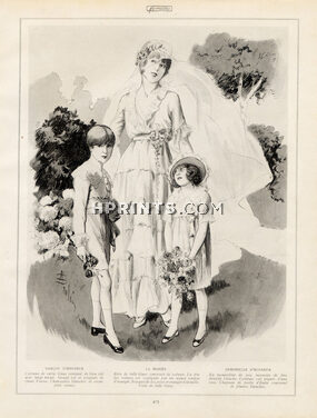 Soulié 1913 wedding dress
