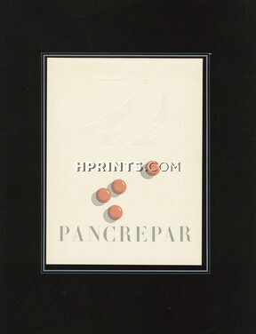 Pancrepar 1936 Création Publicitaire Synthèse