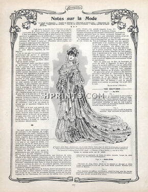 Boué Soeurs 1904 Wedding dress, Text Marie-Anne L'Heureux
