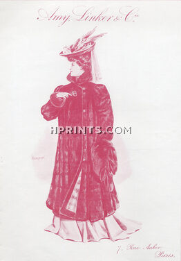 Amy Linker 1905 fur coat, Sergeant