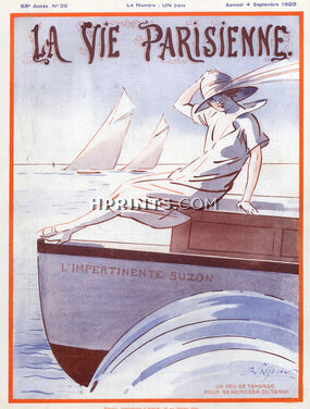 René Préjelan 1920 yachtswoman