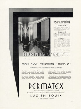 Permatex 1932 Tissu imperméable, Lucien Bouix