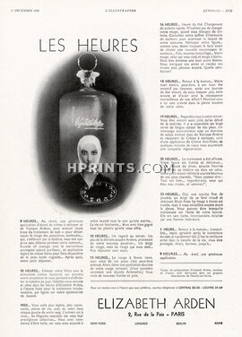 Elizabeth Arden (Cosmetics) 1932 Les Heures