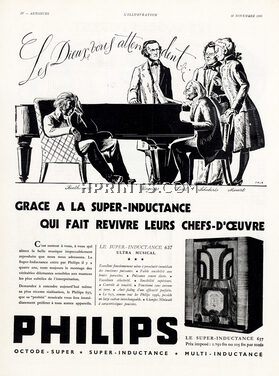 Philips 1935 Fircsa, Beethoven, Wagner, Liszt, Schubert, Mozart