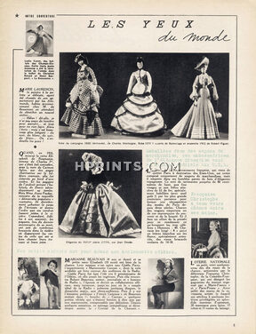 Le Train de la reconnaissance française (Merci Train) 1949 dolls, Complete Magazine