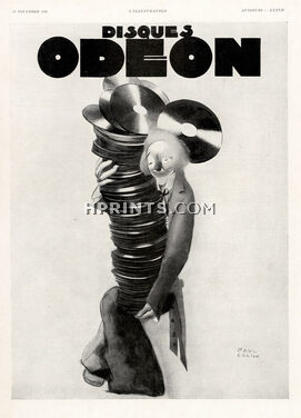 Disques Odeon (Music) 1931 Paul Colin Clown