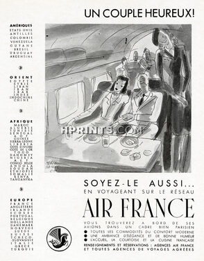 Air France 1948 Hervé Baille