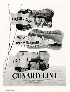 Cunard Line 1956