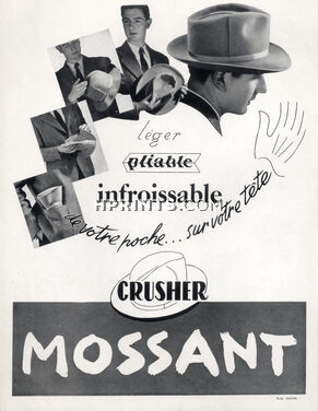 Mossant (Men's Hats) 1949