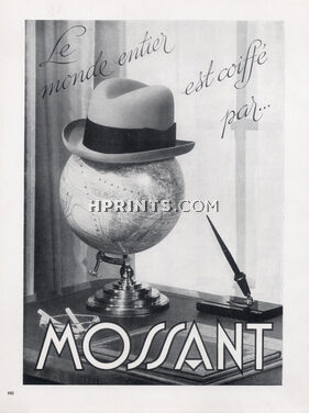 Mossant (Men's Hats) 1942