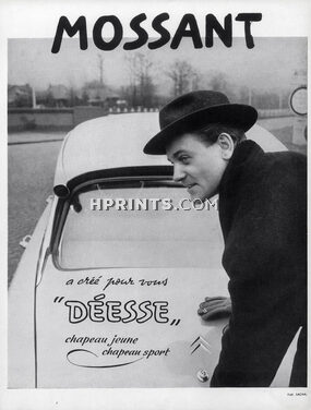 Mossant (Hats) 1956 Citroën DS