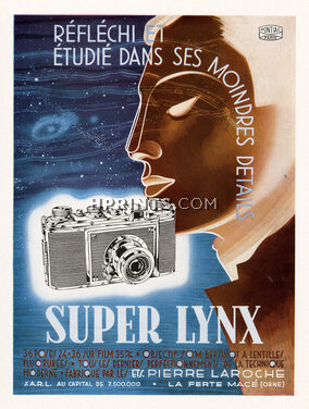 Super Lynx - Ets Pierre Laroche 1942 Photography Camera