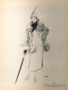 Weil 1948 E. Drod, Fur Coat