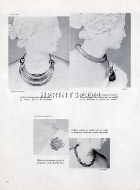 Herz-Belperron, Boivin, Van Cleef & Arpels, Chaumet 1948 Sterlé, Boucheron, Mauboussin, Cartier, Style Oriental, new jewelry, Photos Crespi