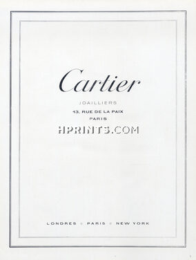 Cartier (High Jewelry) 1950 Rue de la Paix