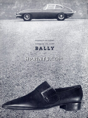 Bally (Men's Shoes) 1962 Jaguar, Photo P. Willi