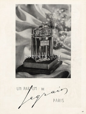 Legrain (Perfumes) 1947 Velouté