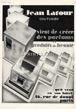 Jean Latour (Perfumes) 1929 Etui Vert, Cecchetto