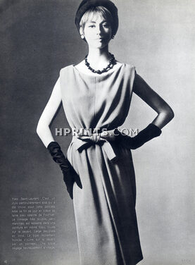 Yves Saint Laurent 1962 Fournier (Fabric), Photo Pottier