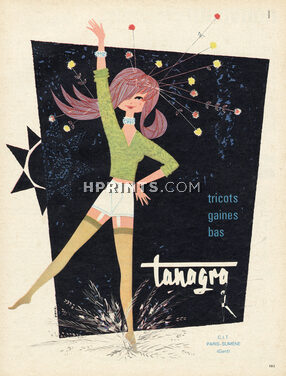Tanagra (Girdles) 1962 Diesse, Girdle, Stockings