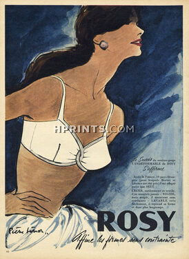 Rosy (Lingerie) 1954 Pierre Simon, Brassiere