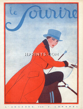 Lorenzi 1920 Amazone, Horsewoman