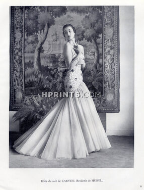 Carven (Couture) 1950 Pierre Hurel & Cie