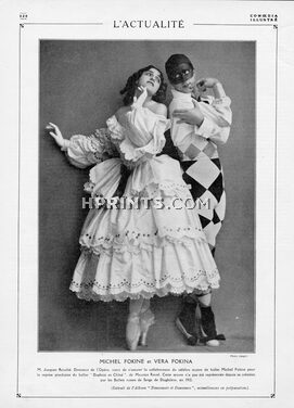 Fokine et Fokina 1921 Ballets Russes