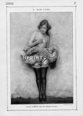 Leonore Lukens 1921 "The Midnight Rounders", New York, Dancer
