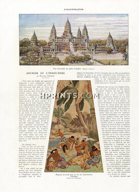 Angkor et l'Indochine, 1931 - Exposition Coloniale, Text by Claude Farrère, 10 pages