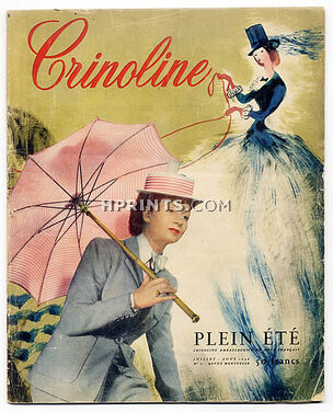 Crinoline 1946 N°2 Ambassadrice du Goût Français, Plein Eté, Carven, 48 pages