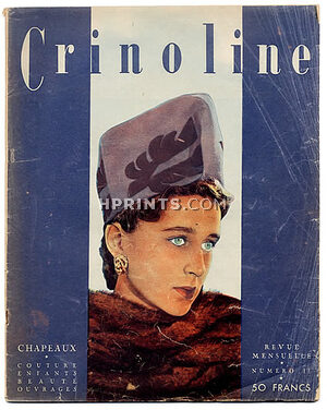 Crinoline 1947 N°11 Chapeaux, 48 pages