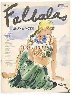 Falbalas 1946 Album de Mode été, Yves De Saux