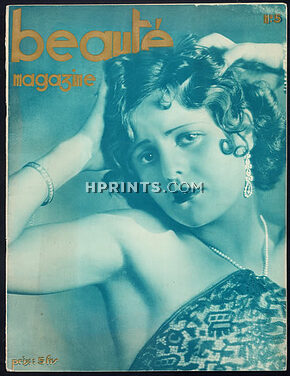 Beauté Magazine 1929 August N°5, Laboccetta, Endja Mogoul, Nina Tikanova, Suzanne Phocas, 24 pages