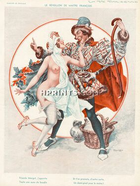 Chéri Hérouard 1932 Le Réveillon de Maître François, Medieval