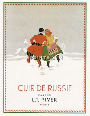 Piver (Perfumes) 1948 Cuir de Russie